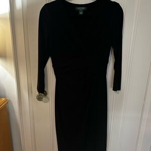 Ralph Lauren Classic Black Long Sleeve Dress
